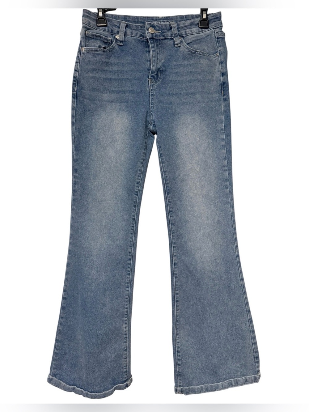 Medium Wash Blue Flare Jeans